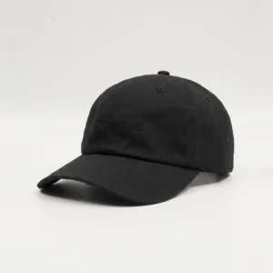 Embroidered Cap Black